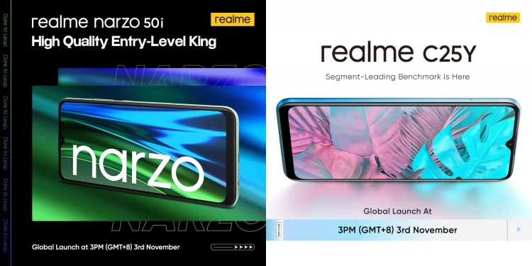 Dua telefon pintar mampu milik Realme bakal muncul