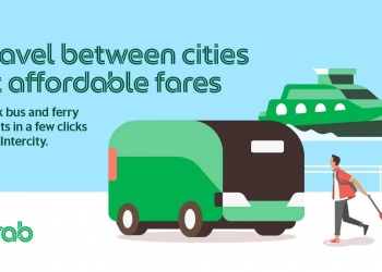Grab perkenal Intercity, tempahan tiket bas dan feri lebih 15,000 laluan seluruh negara