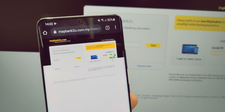 Portal Maybank2U klasik akan ditutup bermula Januari 2022