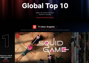 Netflix lancar laman web senarai 10 filem & siri teratas seluruh dunia