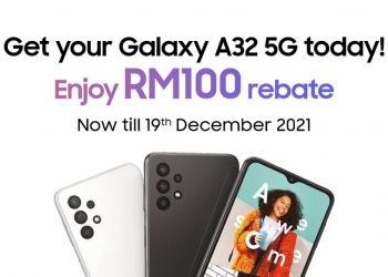 PROMO: Samsung Galaxy A32 5G murah RM100 untuk waktu terhad
