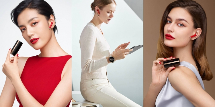 Huawei FreeBuds Lipstick, pelengkap aksesori wanita