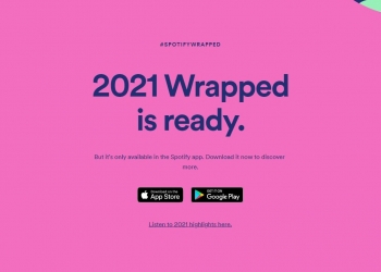 Dah tengok Spotify Wrapped 2021 anda?
