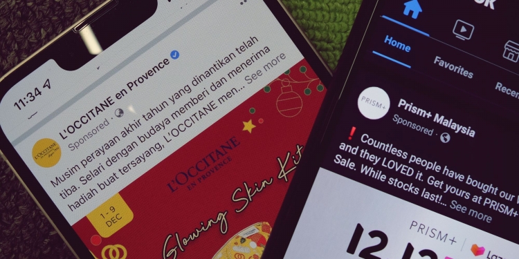 Periksa Newsfeed Facebook anda, 1 daripada 4 entri adalah iklan dan ini buktinya