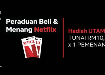 Beli kad hadiah Netflix di 7 Eleven untuk menang wang tunai RM10,000