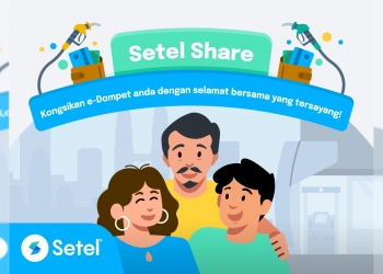 Setel Share, permudah bayar minyak di Petronas sesama ahli keluarga
