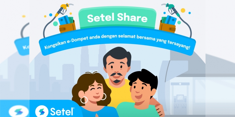 Setel Share, permudah bayar minyak di Petronas sesama ahli keluarga