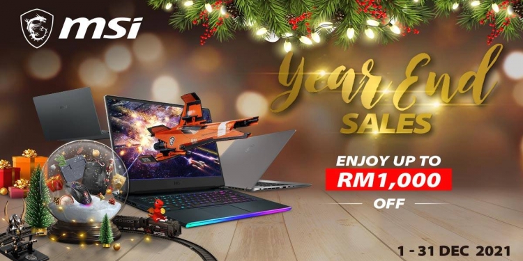 PROMO: Diskaun hingga RM1,000 dan hadiah percuma di jualan akhir tahun MSI