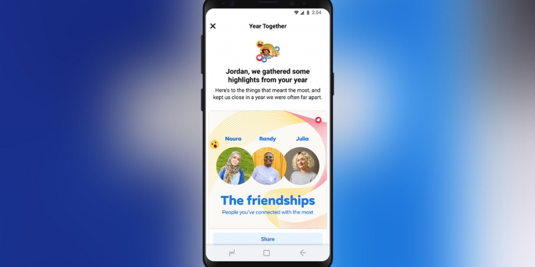 Ketahui rakan Facebook yang paling kerap dihubungi tahun ini melalui Year Together