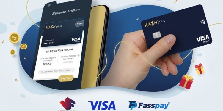 KA$Hplus, aplikasi e-dompet baru didatangkan dengan kad prabayar fizikal Visa