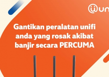 TM akan ganti peralatan Unifi yang rosak akibat banjir secara percuma