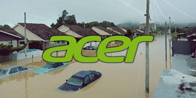 Komputer anda mangsa banjir? Acer baikinya percuma walaupun diluar tempoh jaminan