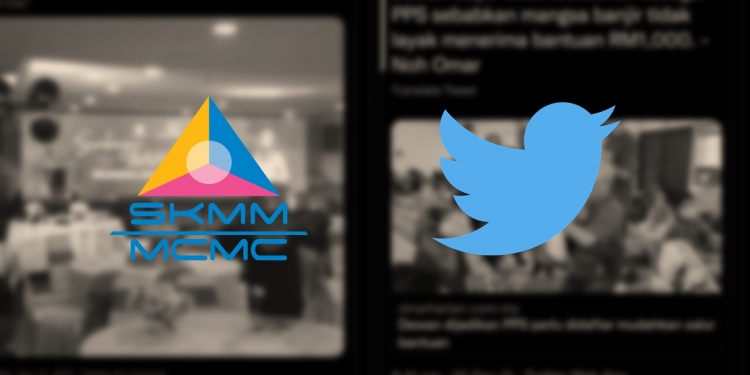 SKMM mohon Twitter turunkan 2 tweet ini. Apa pendapat anda?