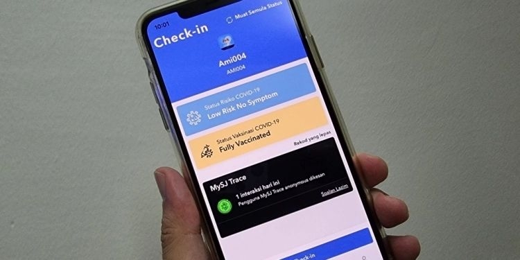 APP MySejahtera perkenal pengesanan guna Bluetooth dan butang checkout dibuang