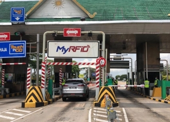 Plaza tol MyRFID Touch n Go