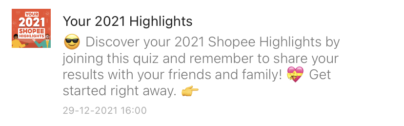 Shopee highlight 2021