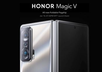 Honor Magic V muncul di samping CEO, akan dilancar pada 10 Januari