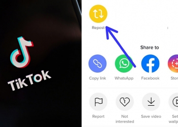 Tiktok kini ada butang Repost, fungsi sama seperti Retweet tapi ada satu kelemahan