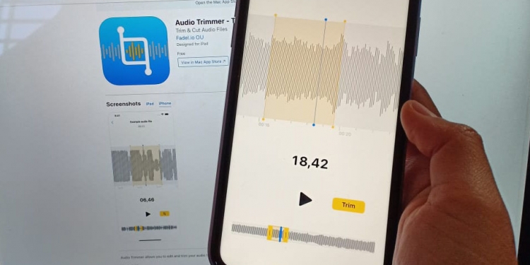 Aplikasi Audio Trimmer dicipta, bantu pengguna sunting audio di iPhone & iPad