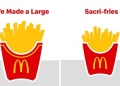 Kentang goreng McD saiz besar tak lagi ditawarkan dek masalah bekalan