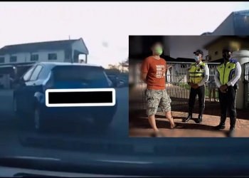 Polis terus pergi ke rumah untuk hantar saman kepada pengguna jalan raya dalam video tular