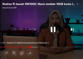 YouTube ada antaramuka baru di Android & iOS, boleh baca komen sambil tonton video
