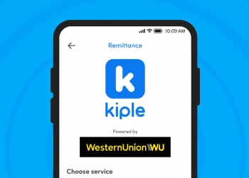 Kiple dan Western Union bekerjasama mudahkan pemindahan wang luar negara menggunakan aplikasi