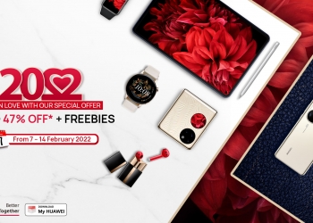 Huawei tawar peranti dengan potongan harga sehingga 47%, terhad sehingga 14 Februari