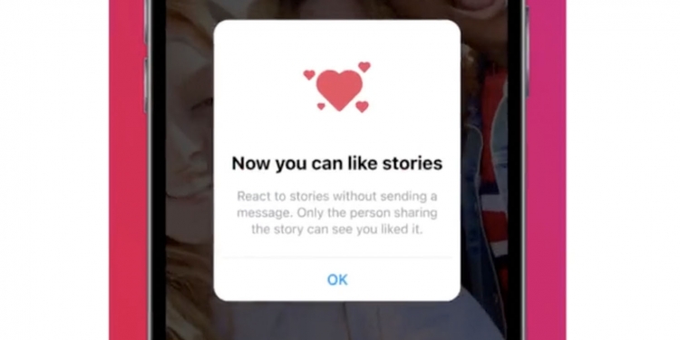 Like Instagram Stories dengan mudah tanpa perlu DM