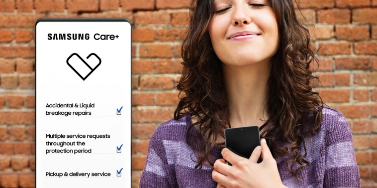Perlindungan tambahan Samsung Care+ boleh dibeli dalam tempoh 30 hari