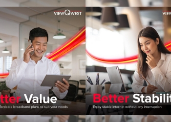 ViewQwest lancar pelan jalur lebar perniagaan 1Gbps simetrik, sama laju muat naik dan turun