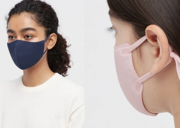 Pelitup muka Uniqlo Airism 3D Mask tampil dengan bentuk 3D & rekaan lebih bergaya dari versi sebelumnya