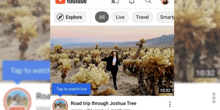 Youtube kini mudahkan pengguna tahu saluran yang sedang live, tapi cirinya sama seperti Instagram & TikTok