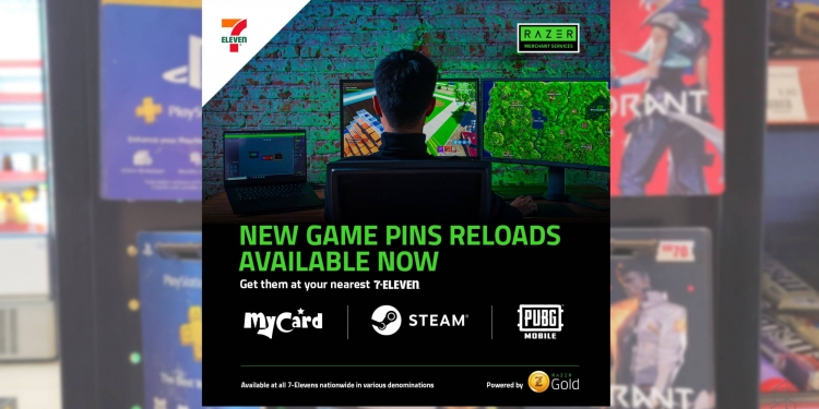 Pin tambah nilai Steam Wallet, MyCard dan PUBG Mobile ada di jual di 7-Eleven dari serendah RM5