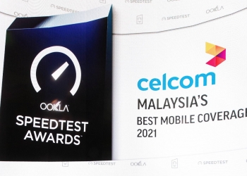 Celcom dinobat penyedia liputan mudah alih terluas di Malaysia tahun 2021
