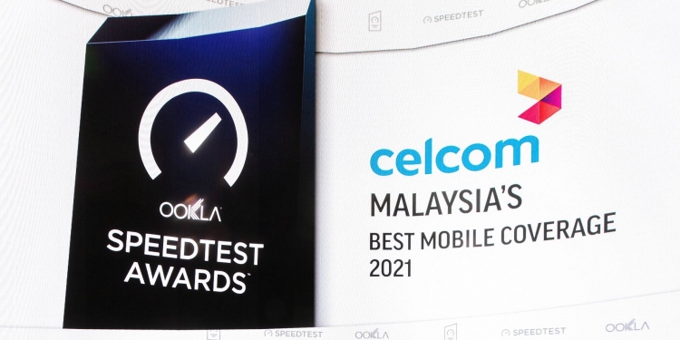 Celcom dinobat penyedia liputan mudah alih terluas di Malaysia tahun 2021