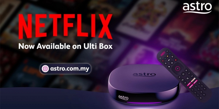 Netflix kini sedia ditonton di Astro Ulti Box yang lebih murah