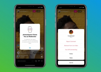 Streamer di Instagram boleh lantik moderator untuk pantau ruang komen, ini cara untuk gunakannya