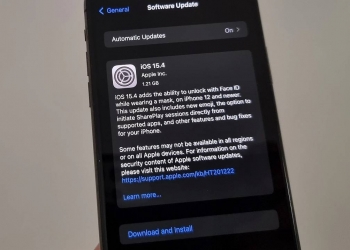 Muat turun iOS 15.4 sekarang, boleh imbas Face ID tanpa buka pelitup muka