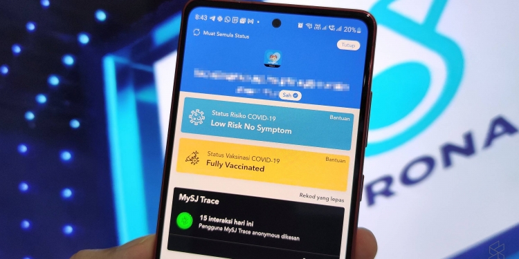 MySejahtera biru tanda Sah atau Verified, siapa tau maksudnya?