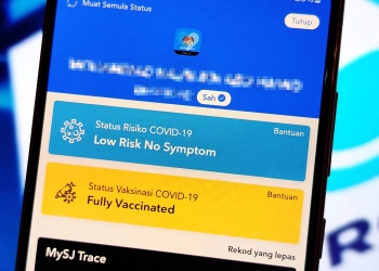 MySejahtera biru tanda Sah atau Verified, siapa tau maksudnya?