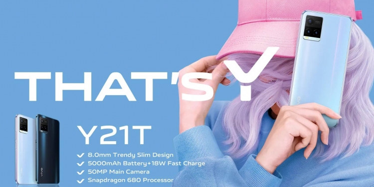 Vivo Y21T akan datang ke Malaysia bersama sistem tri-kamera 50MP