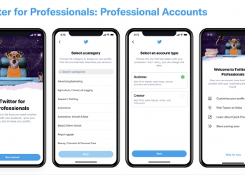 Twitter kini benarkan semua pengguna tukar ke akaun profesional, ini faedah & caranya