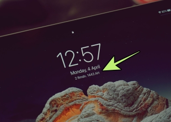 Cara untuk paparkan kalendar Hijrah pada peranti iOS