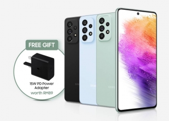Tebus pengecas PD 15W percuma sebelum anda beli Galaxy A33, A53 atau A73