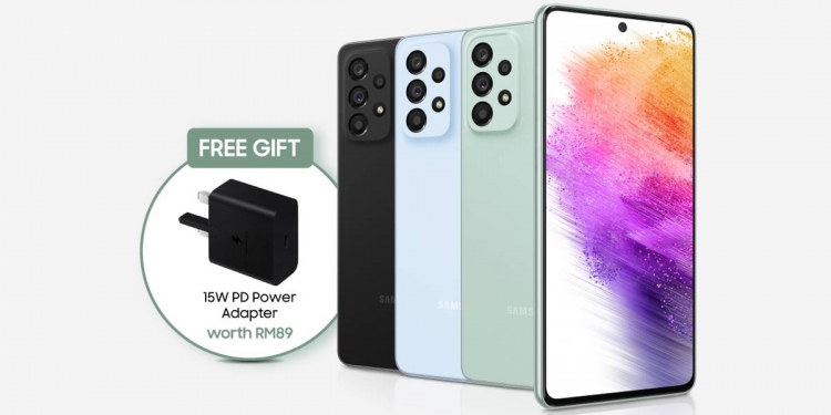 Tebus pengecas PD 15W percuma sebelum anda beli Galaxy A33, A53 atau A73