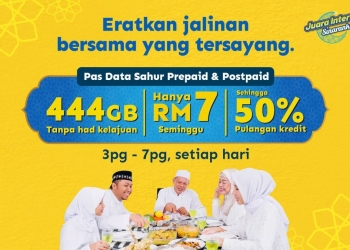 Pas Sahur Digi ada kuota 444GB hanya RM7 seminggu, prabayar dan pascabayar ada data tambahan sempena Ramadan