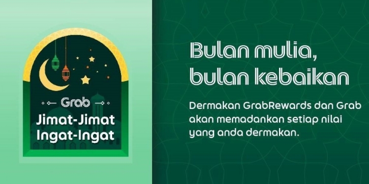 Sumbangan Ramadan anda diganda, jimat hingga Hari Raya dengan Grab