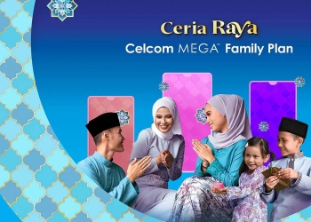 Langgan 2 talian Celcom Mega Family pada 1 harga dan dapatkan peranti percuma bernilai RM1,999