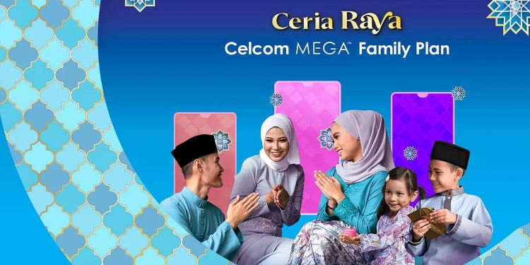 Langgan 2 talian Celcom Mega Family pada 1 harga dan dapatkan peranti percuma bernilai RM1,999